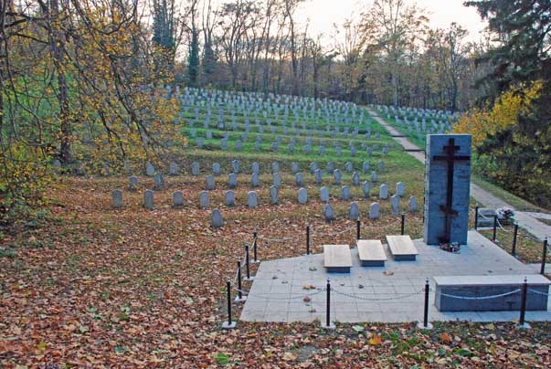 A sopron-bánfalvi Hősi temető - részlet
