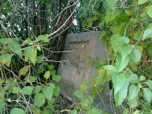A zsidó temető utolsó sírköve